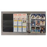 Binder Full of Randy Johnson Baseball Cards
