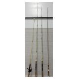 (4) Berkley Fishing Poles