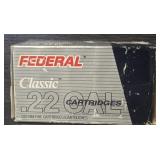 (500) Rounds of Federal. 22LR Ammo
