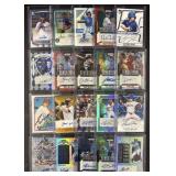 (20) Autographed Football Cards