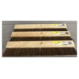 (3) Broom Squeegees
