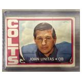 1972 Topps Johnny Unitas Football Card