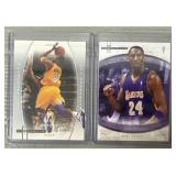(2) Kobe Bryant Hot Prospect Purple & Gold Cards