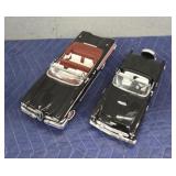 (2) Vintage Convertible Die Cast Cars
