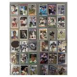 (36) Football Cards in Plastic Sleeves