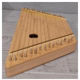 Lap Harp With Case