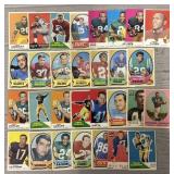(30) 1960s Vintage Football Cards