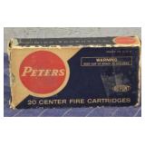 (20) Rounds of 444 Peter's Cartridges