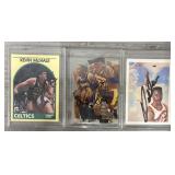 (3) Autographed Basketball Cards