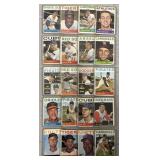 (20) 1964 Topps Baseball Cards