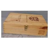 Vintage Wood Wine Case