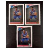 (3) Shai Gilgeous-Alexander Rookie Cards