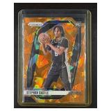 2024-25 Orange Cracked Ice Stephon Castle Cards