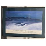 Large Framed Georgia Oï¿½Keefe Print