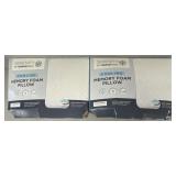 (2) Temper-Pedic Memory Foam Pillows SEALED