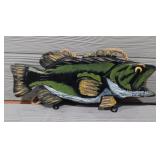Wood Bass Wall Decor