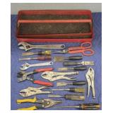 Assortment of Various Tools w/ Flat Tool Carrier