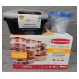 Variety of Food Storage Containers