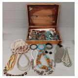 Vintage Box Full of Estate Jewelry #1
