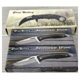 (3) Frost Cutlery Pocket Knives