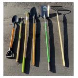 (6) Heavy Duty Yard Tools UNUSED #1