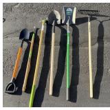 (6) Heavy Duty Yard Tools UNUSED #2