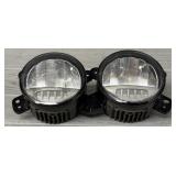 (2) LED Jeep Fog Lights