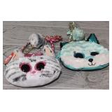(2) TY Mini Fox Purses