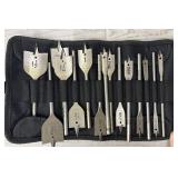 (15)Pc Hayper Tough Wood Spade Drill Bit Set