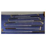 (8) Assortment of Golf Clubs