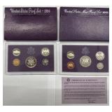 (2) 1984 & 1993 US Mint Proof Sets