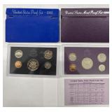 (2) 1983 & 1990 US Mint Proof Sets