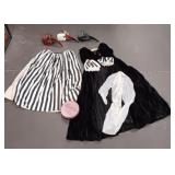 Vintage Handmade Costume & (3) Masks