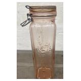 Antique Dusty Pink 12' Mason Jar