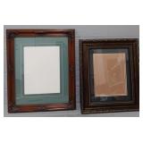 (2) Vtg Ornate Wood Picture Frames