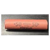 Sealed Coca-Cola Wheat Penny Roll