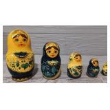 Variety of Russian Nesting Dolls
