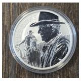 One Ounce Silver Round: John Wayne
