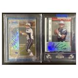 (2) Matt Cassel Autographed Rookie Cards