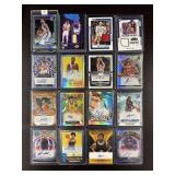 (16) Basketball Autographed & Patches Cards