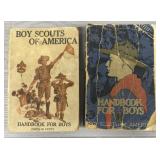 (2) Vintage Boy Scouts of America Handbooks