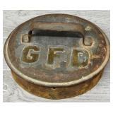 Vintage 'GFDï¿½ Milk Jug Lid