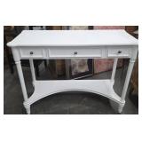 White Painted Desk & Chair