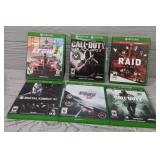 (6) XBox One Games