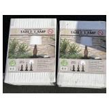 (2) Indoor/Outdoor Cordless LED Lamps