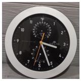 HELIO Weather Station Wall Clock