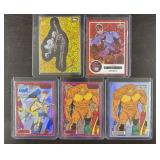 (5) Marvel Cards