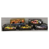 (5) NASCAR 1:24 Scale Die Casts