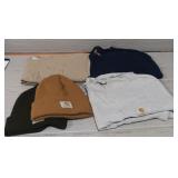 (3) Carhartt Shirts 2 Hats