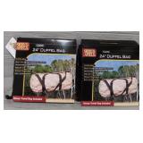 (2) Camo Duffel Bags Sealed